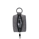 medicijnsleutelhanger 11 x 7 cm polyester grijs