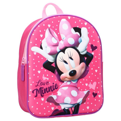 rugzak Minnie Mouse meisjes 32 x 26 x 11 cm roze