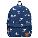 rugzak Snoopy junior 39 x 29 x 12 cm polyester blauw