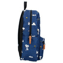 rugzak Snoopy junior 39 x 29 x 12 cm polyester blauw