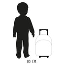 trolley rugzak First Day 12,7 liter polyester blauw