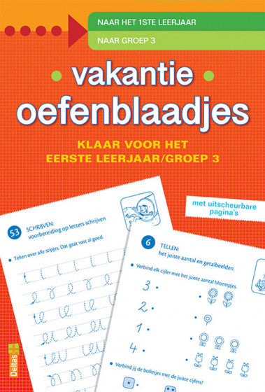 Deltas Vakantie Oefenblaadjes Naar Groep 3