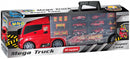 autotransporter Rescue 55 cm zwart/rood 16-delig