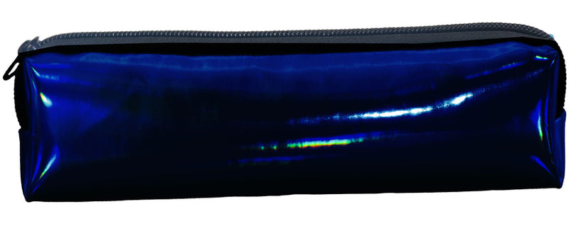 etui junior 19 cm glans donkerblauw