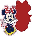 kussen Minnie Mouse 40 x 22 cm polyester rood