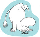 kussen Moomin 40 x 40 cm polyester blauw