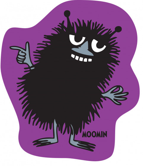 kussen Moomin 40 x 40 cm polyester paars