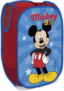 opbergmand Mickey Mouse 58 cm textiel blauw/rood