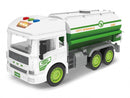 strooiwagen City Sprinkle jongens 22 x 33 cm groen