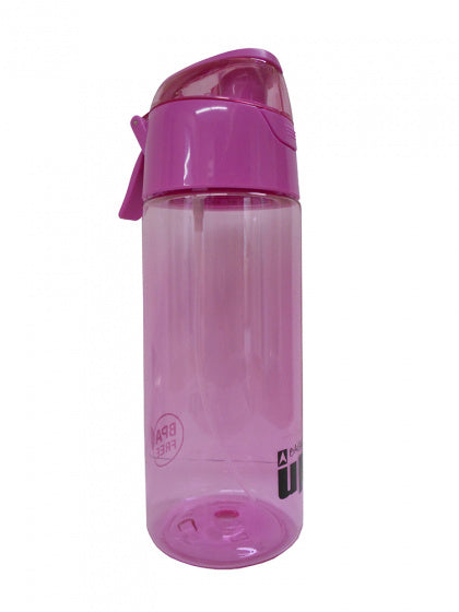 drinkfles BMU Tritan junior 600 ml RVS roze