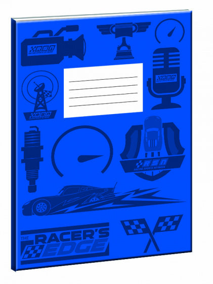 notitieboek Cars jongens 25 x 17 cm papier blauw