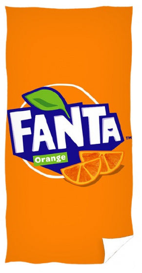 badlaken junior Fanta 70 x 140 cm katoen oranje