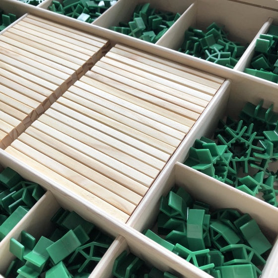 bouwpakket hout 480-delig