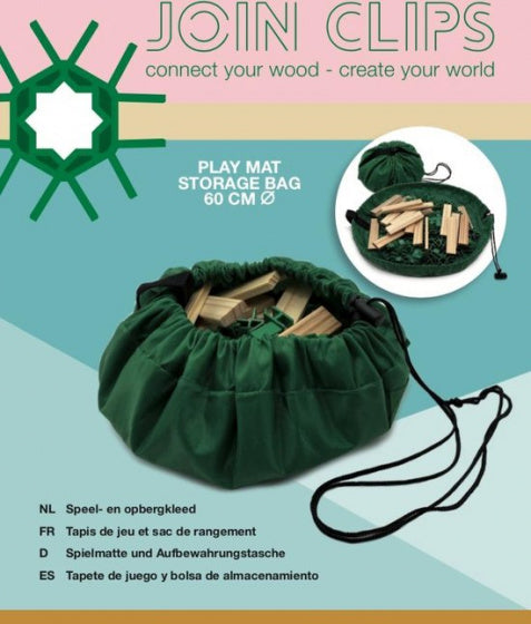 JOIN CLIPS Opberg Speelkleed, Ø 60 cm