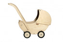 poppenwagen hout 57 cm blank