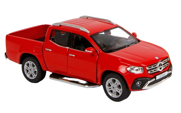 auto Mercedes-Benz X-Klasse die-cast 1:42 rood