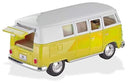 bus Volkswagen Classic 1962 die-cast 1:32 geel