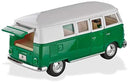 bus Volkswagen Classic 1962 die-cast 1:32 groen