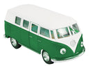 bus Volkswagen Classic 1962 die-cast 1:32 groen