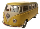 bus Volkswagen T1 1962 pull-back 1:32 staal geel