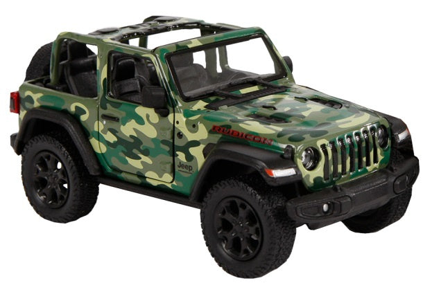jeep Military Wrangler 13 cm 1:34 die-cast groen