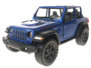 jeep Wrangler jongens pull-back 15 cm staal blauw