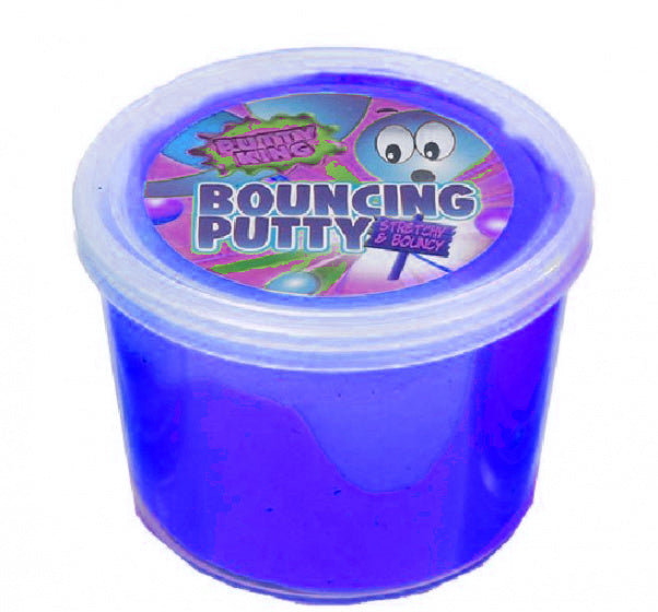 kneeddeeg Bouncy Putty King junior 35 gram blauw