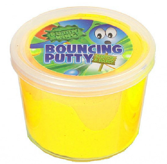 kneeddeeg Bouncy Putty King junior 35 gram geel