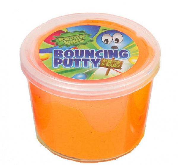 kneeddeeg Bouncy Putty King junior 35 gram oranje