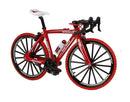 speelset miniatuur racefiets 17 cm rood