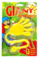 plakhand Giant junior 15 cm siliconen geel