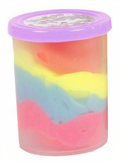 putty Unicorn meisjes 10 x 6 cm siliconen paars