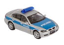 schaalmodel BMW Politiewagen 1:34 die-cast blauw