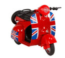 scooter United Kingdom junior 12 cm die-cast rood