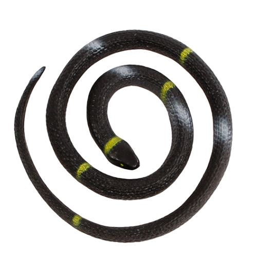 slang rekbaar junior 65 cm rubber zwart