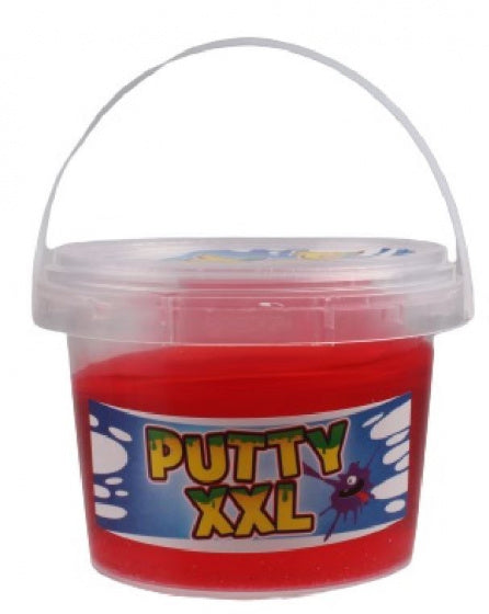 slijmemmer Putty XXL glitter junior 350 gram rood