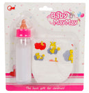speelset Baby MayMay meisjes wit/roze 2-delig