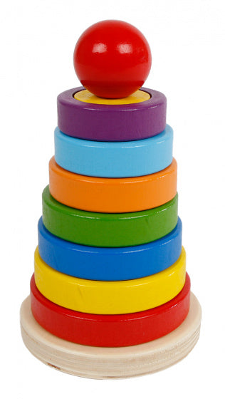 Houten Stapelpiramide FSC, 16dlg.