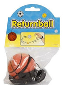 terugkaatsbal basktetbal junior 6 cm schuim oranje