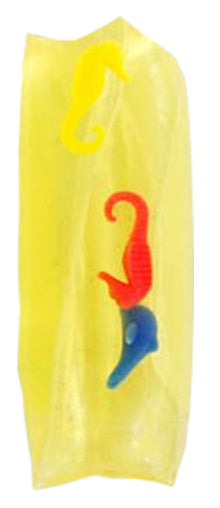 slijmfiguur gladjanus zeedieren junior 12 cm geel