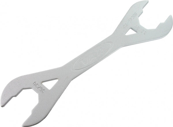 balhoofdsleutel 30-36/32-40 mm zilver