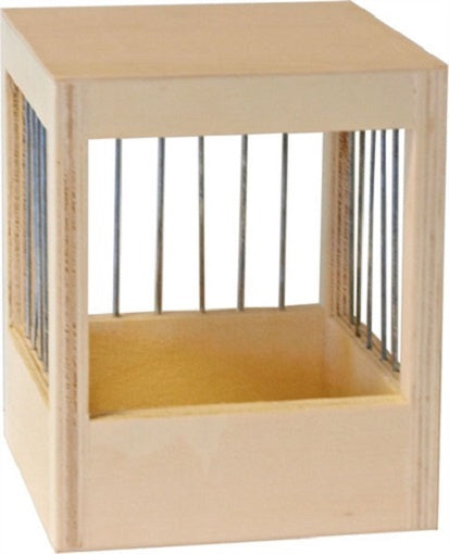Houten Tralie Nestkastje 11X11X14 CM