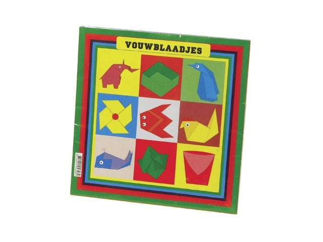 Vouwblaadjes 16 X 16