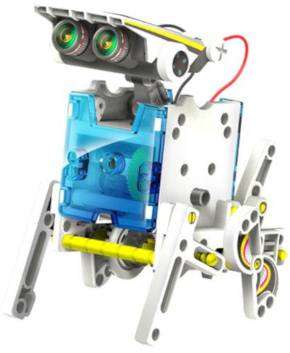 bouwpakket robot KSR13 zonne-energie wit/blauw