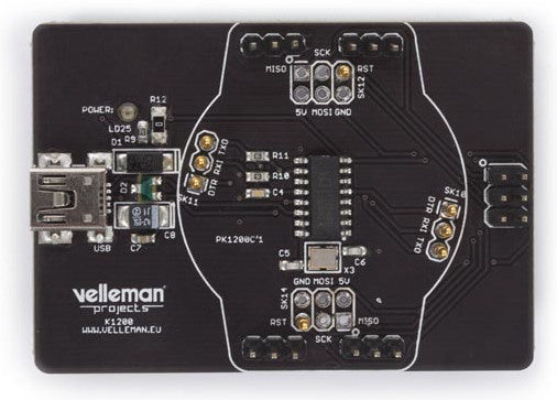 convertor horloge programmeerbaar 6 cm staal zwart