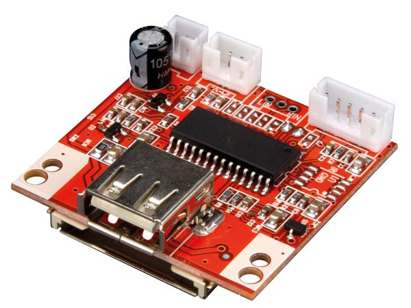 mp3 jukeboxmodule USB 40 x 45 x 8 cm rood