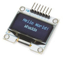 Oled-display Arduino 1.3" 35 x 33,5 mm blauw