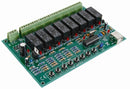 relaiskaart USB 8-kanaals 16A 16 cm staal groen
