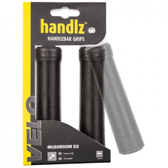 handvatten MTB Mushroom D2 135 mm zwart