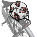 bagagenet 25 x 25 cm elastaan/nylon/staal zwart 9-delig